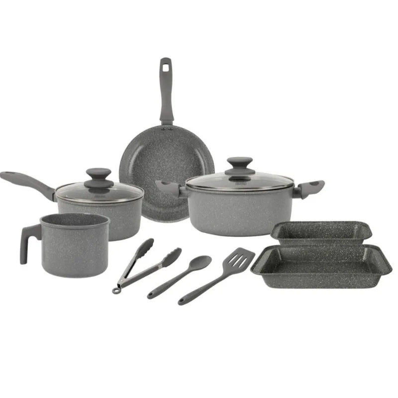 Conjunto Panelas 9 Peças BLACK+DECKER Cerâmica Indução