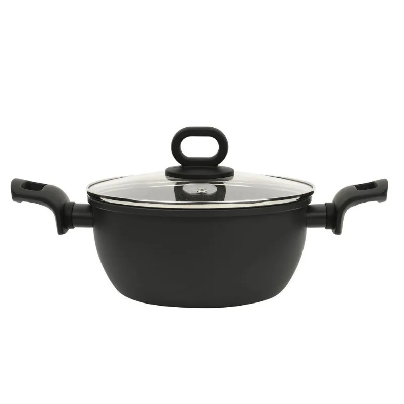 Caçarola BLACK+DECKER Ceramic Line Black 20cm 3L Indução