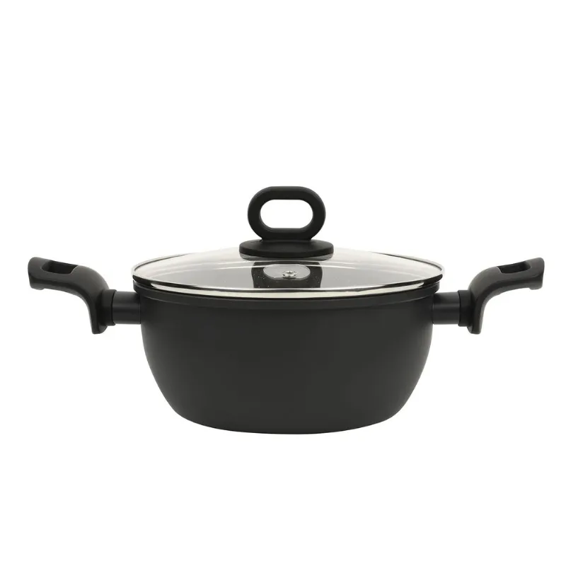 Caçarola BLACK+DECKER Ceramic Line Black 24cm 4,5L Indução