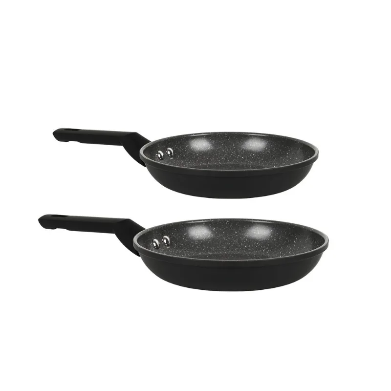 Jogo Frigideiras Ceramic Line Black+Decker 2 Peças Cerâmica Indução 18/22cm