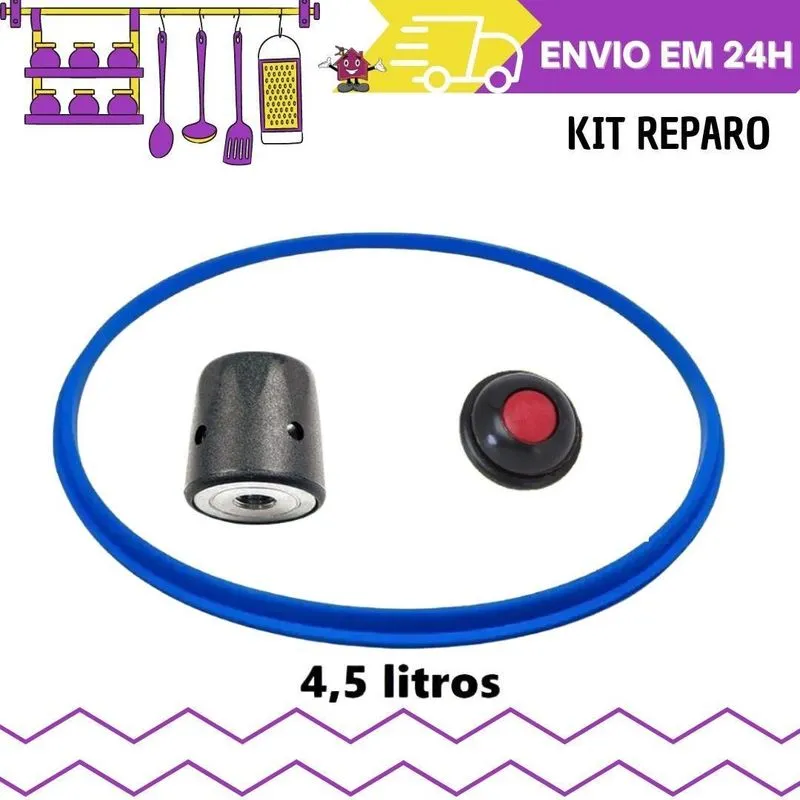 Kit Reparo Para Panela De Pressão 4,5lts