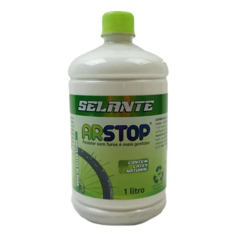 3x Líquido Selante Tubeless Arstop 1 Litro Para Bike Speed M