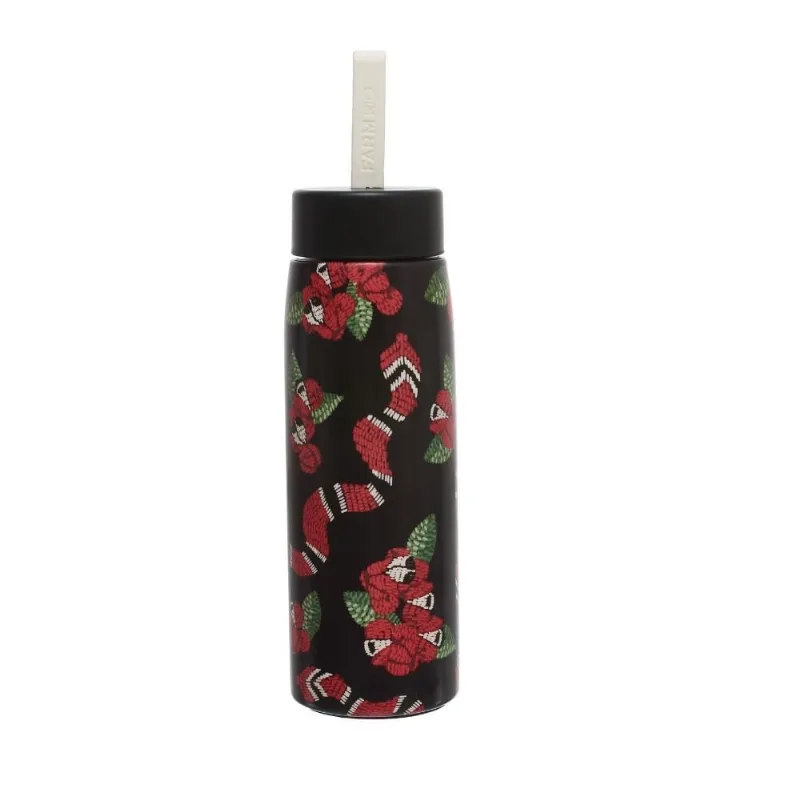 Garrafa Farm Que Sede 750 Ml Cobra Coral