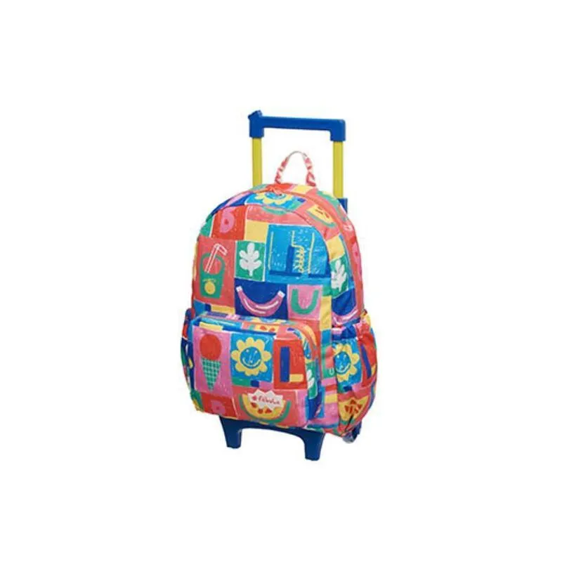 Mochila Carrinho Fabula Carimbo - Zumzum