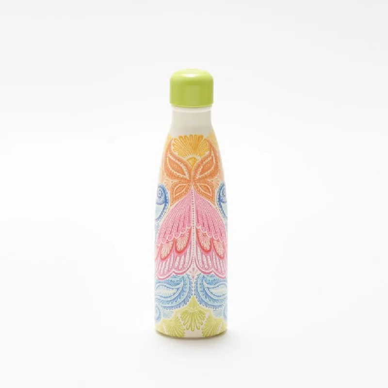 Garrafa Farm Glub 500Ml Arco Iris Colorido