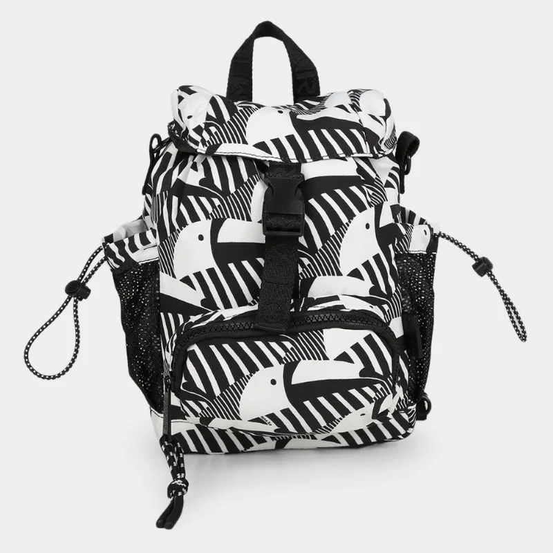 Bolsa Farm Pipoquinha Bico De Tucano Feminina - Feminino - Preto+Branco