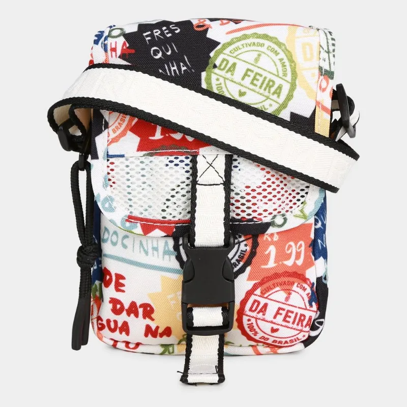 Bolsa Farm Fervo Da Feira Feminina - Feminino - Off White