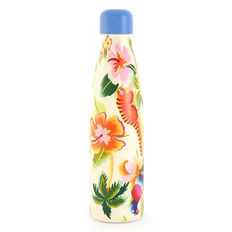 Garrafa Térmica Farm Glub Glub 500ml Floral Havaiano Colorido 78332745 UNICO