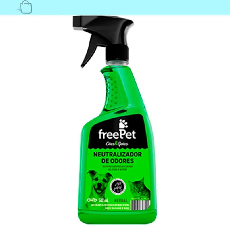 Remove Odores E Cheiros Cães E Gatos 500ml Herbal