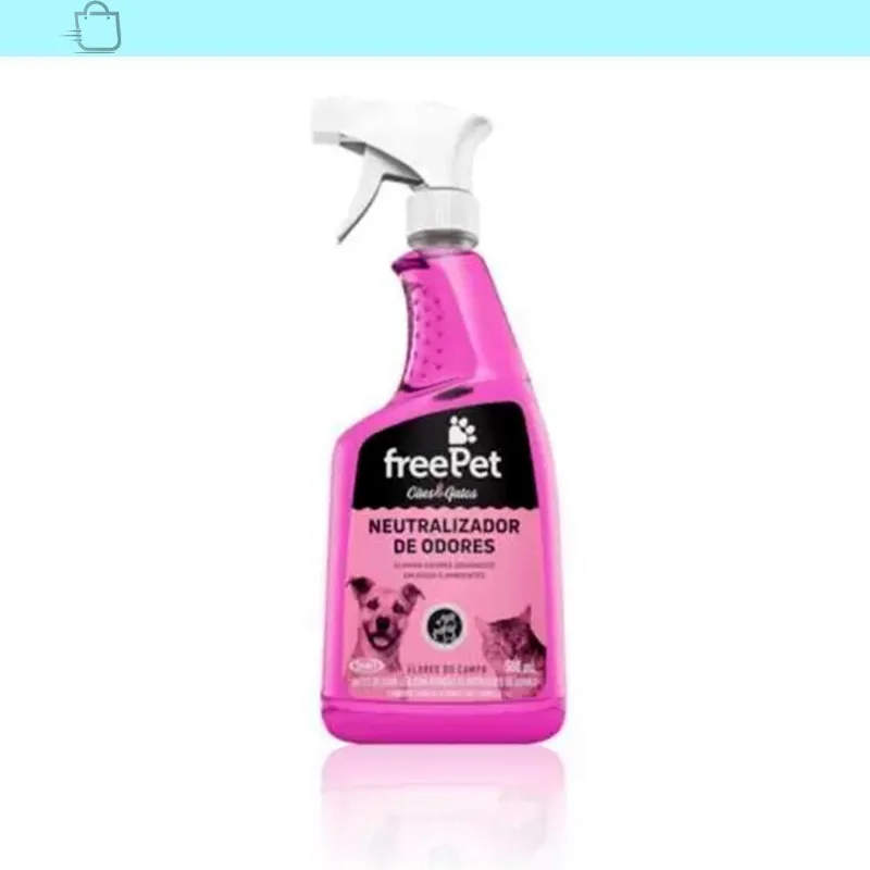Elimina Odores Cães E Gatos 500ml Flores Do Campo