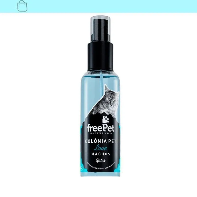 Colonia Spray Perfume Para Gatos Macho 120ml