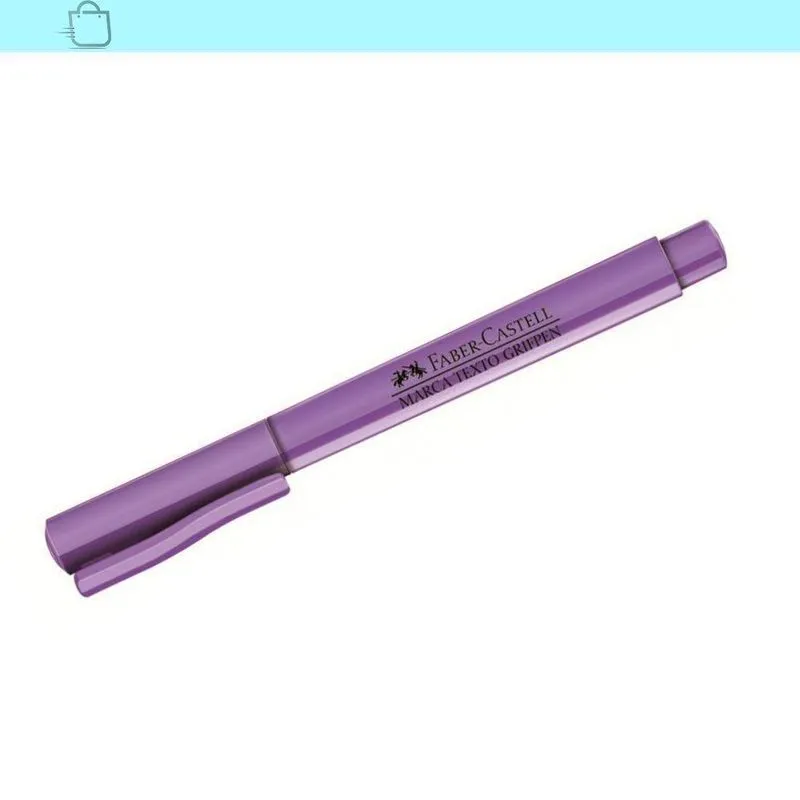 Marca Texto Superfluorescente Faber-castell 12un Tinta:roxa