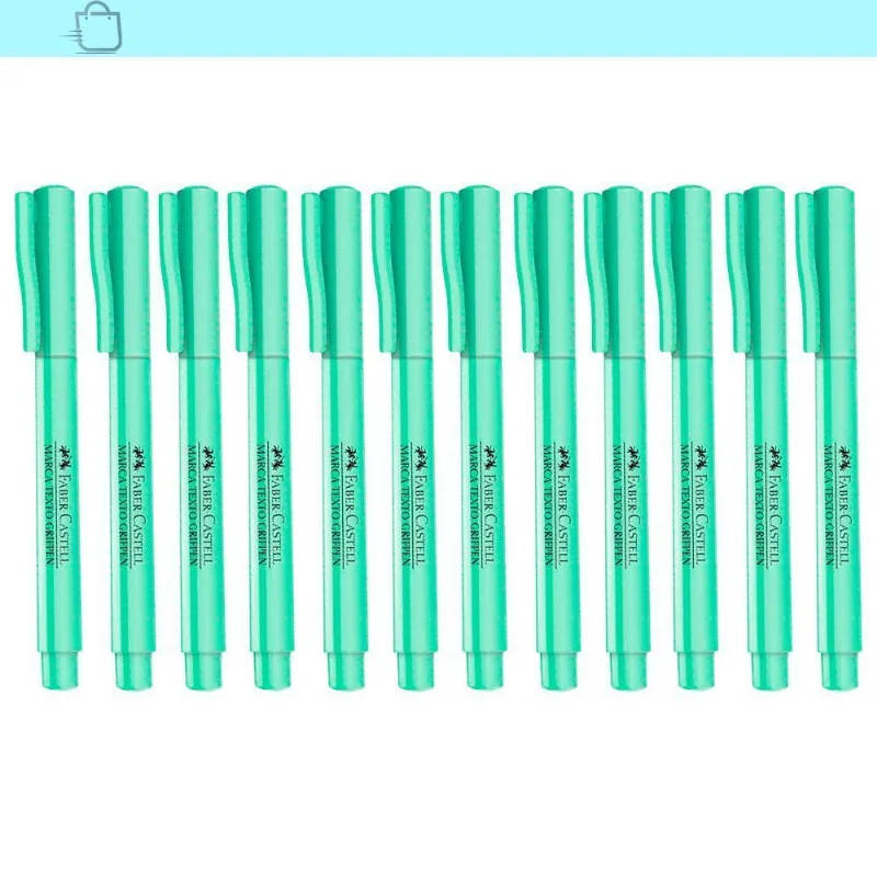 Marca Texto Grifpen Tom Pastel Realces Suaves 12 Un Modelo:verde