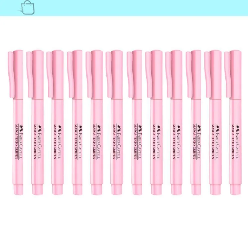 Marca Texto Grifpen Tom Pastel Realces Suaves 12 Un Modelo:rosa