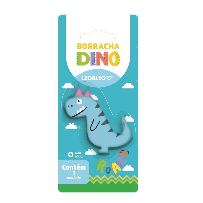 Borracha Pet Formas Leo&amp;leo Dino