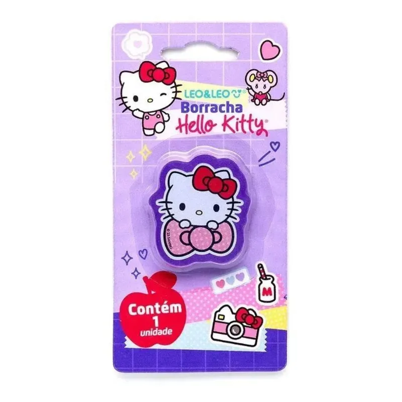 Borracha Hello Kitty Leo&amp;leo Violeta