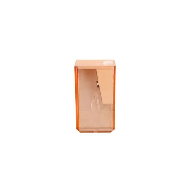 Apontador Com Deposito 40mm Pastel Trend Leo&amp;leo Laranja
