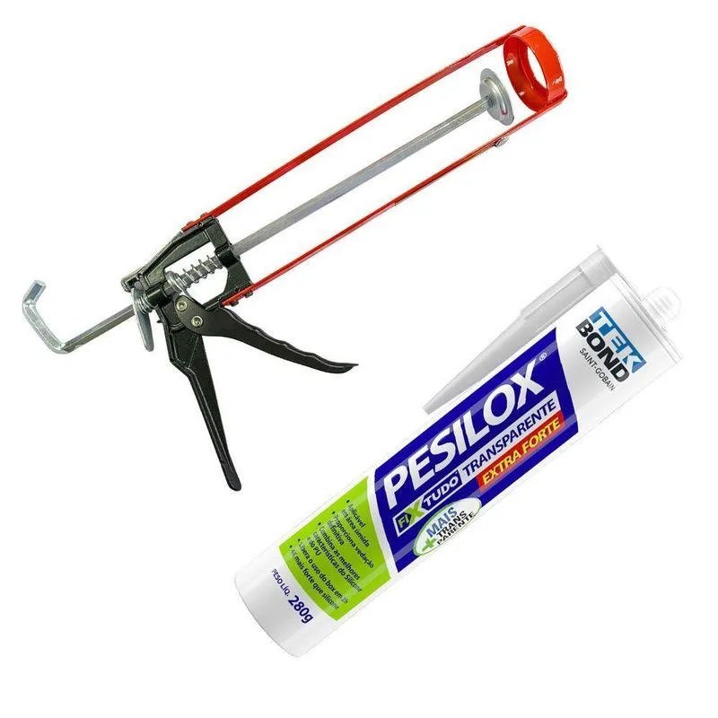 Kit Adespec Pesilox Transparente 280g Com Aplicador