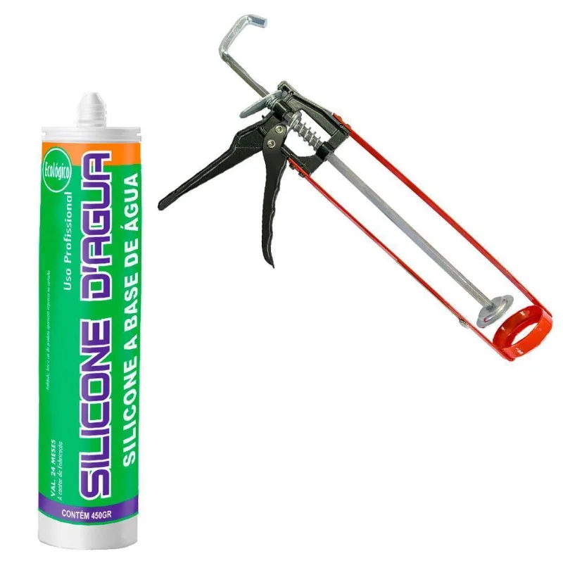 Kit Cola Isopor Preto 450g Com Aplicador