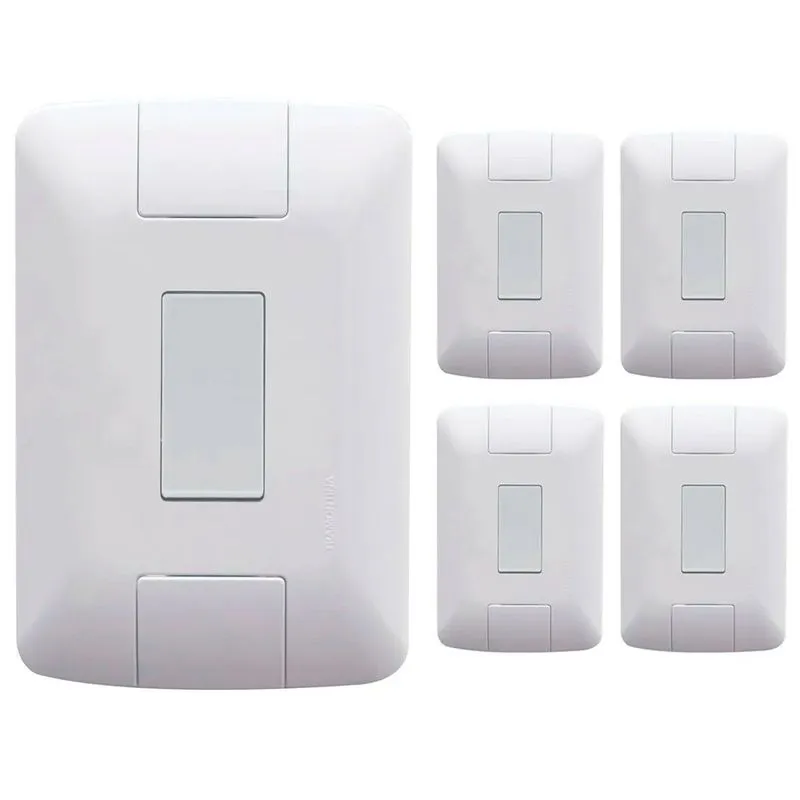 Kit 5 Cj 4x2 1 Interruptor Simples 1 Paralelo Tramontina