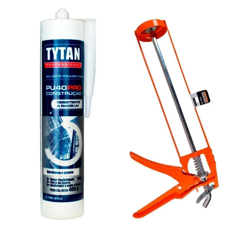 Selante Tytan Pu Construcao 400G Branco C/Aplicador