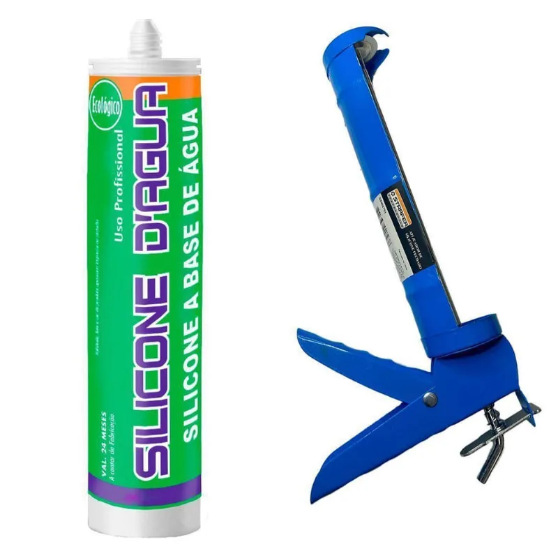 Selante Acrílico Marrom Claro 440G Sbrix E Aplicador