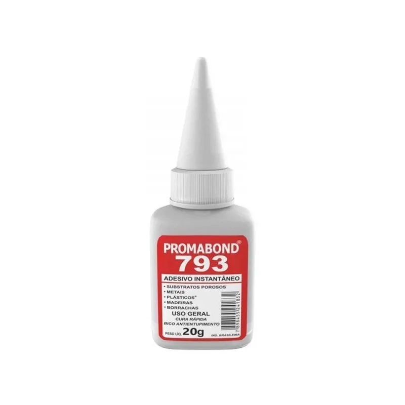Cola Instantânea 793 20G - Bico Antientupimento Permabond