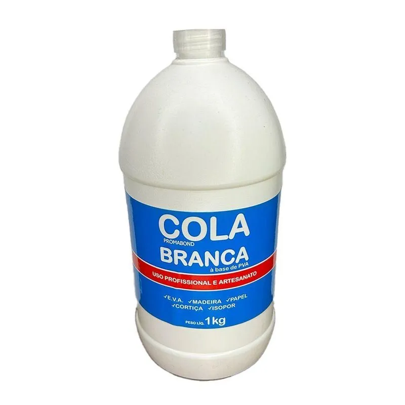 Cola Branca Extra Forte Pva A Base D'Agua 1kg
