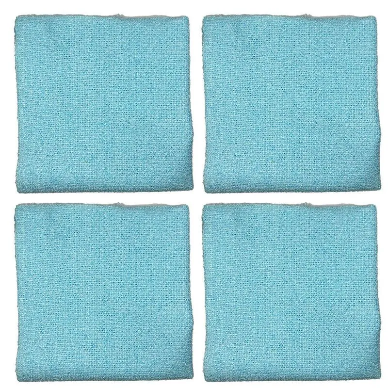 Kit 4 Pano Mágico Microfibra Flanela Seco Anti-risco 30x30