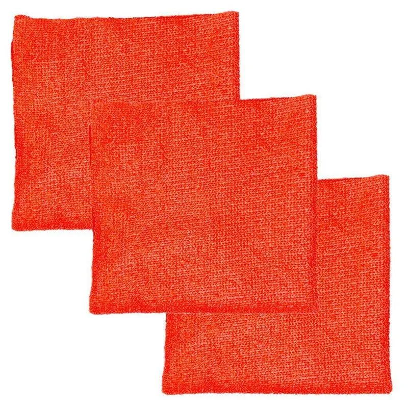 Kit 3 Pano Mágico Microfibra Flanela Seco Anti-Risco 30X30