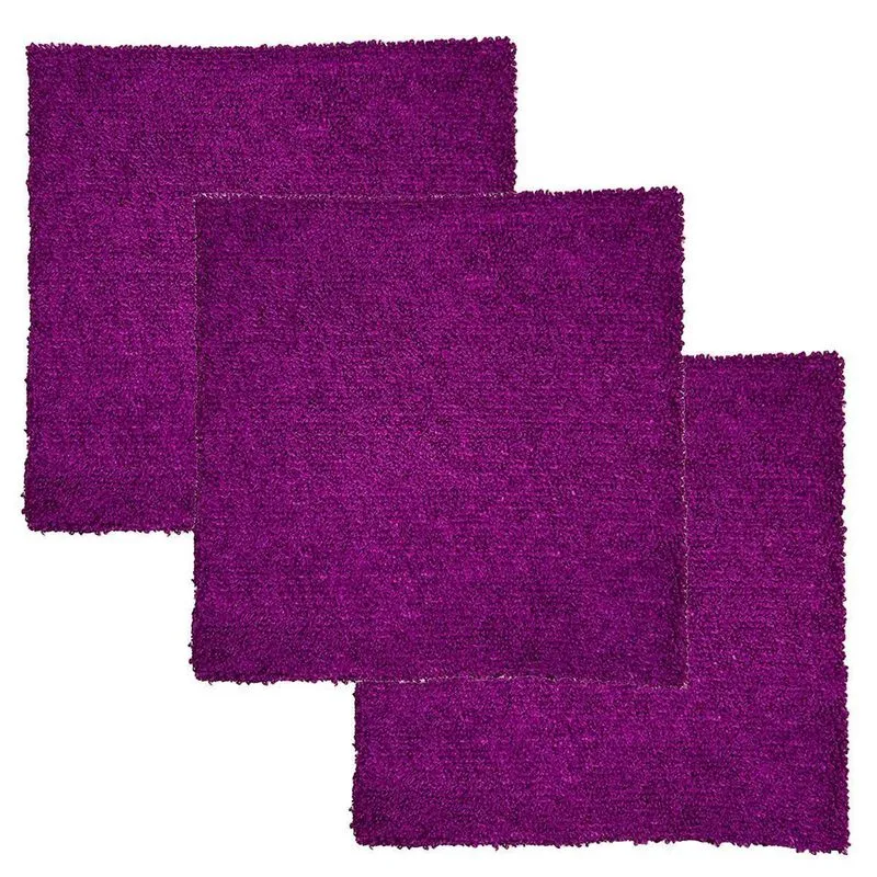 Kit 3 Pano Mágico Microfibra Flanela Seco Anti-risco 30x30