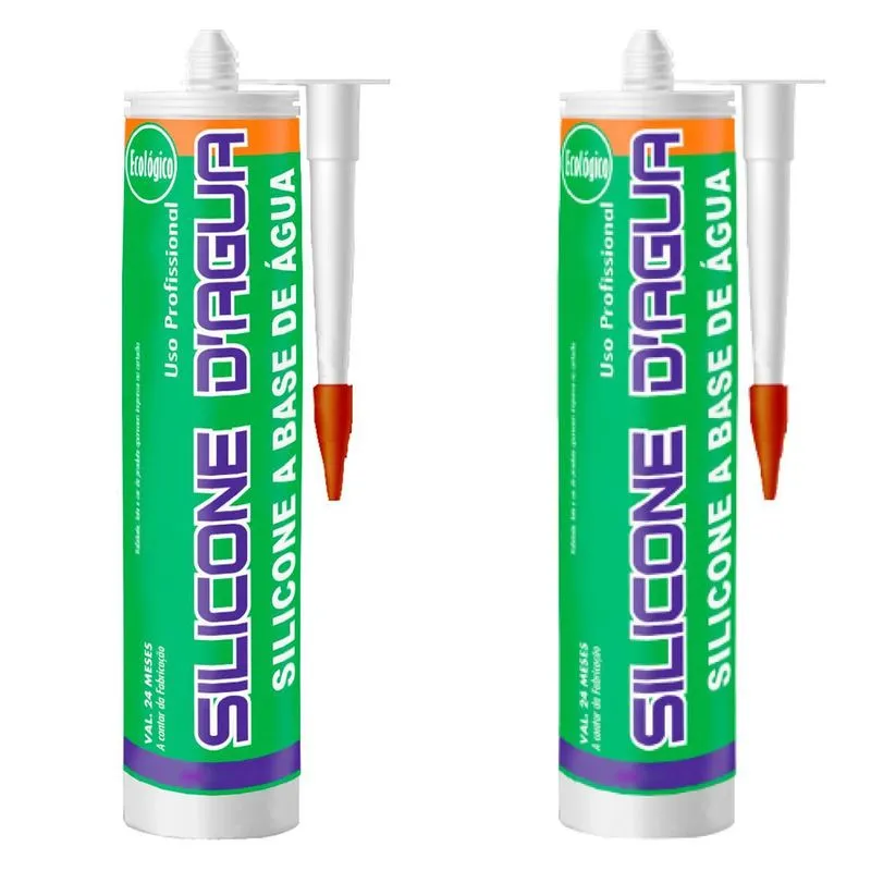 Selante Acrilico Bge Sbrix Preencher Fissura Trinca 450g 2un