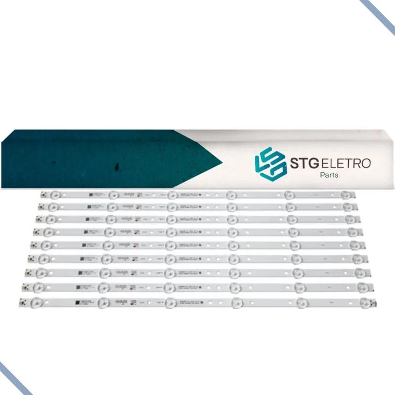 Kit 9 Barras De Led Compatívelcom Tv 49pfg5001 49pfg5001/78