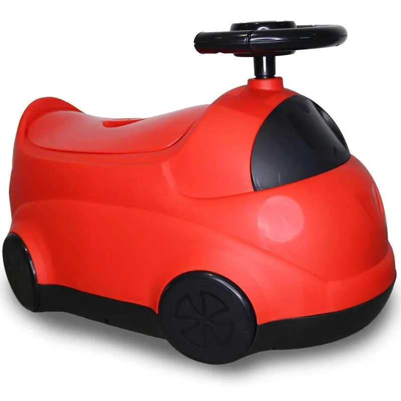 Troninho Infantil Privadinha Carrinho Lorben Vermelho