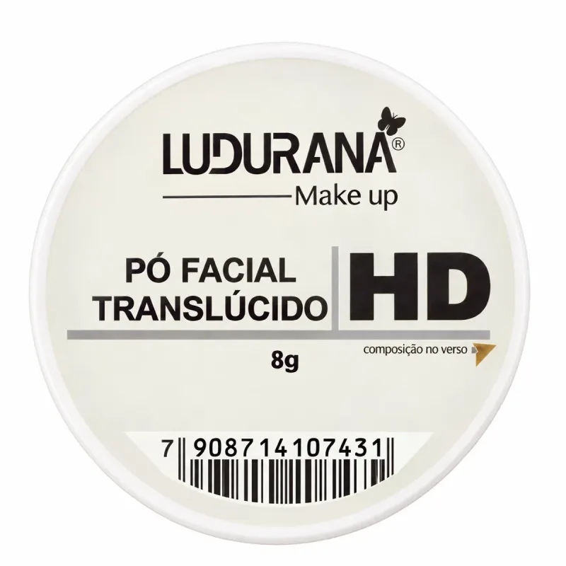 Pó Facial Translúcido B00023 Ludurana