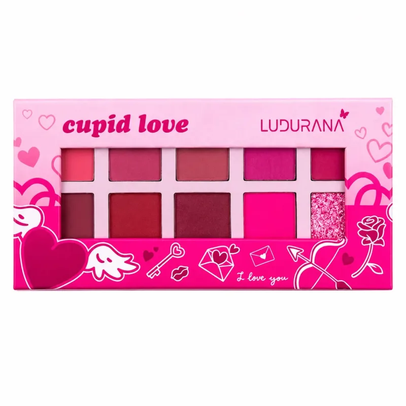 Paleta de Sombras Cupid Love B00364 Ludurana