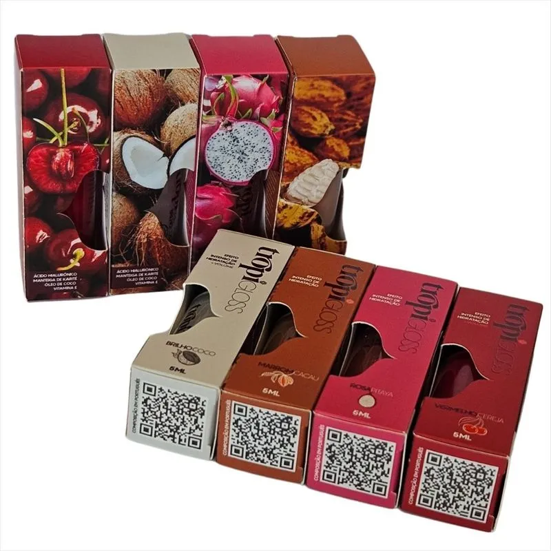 Tropicana Tropigloss 5ml vermelho cereja