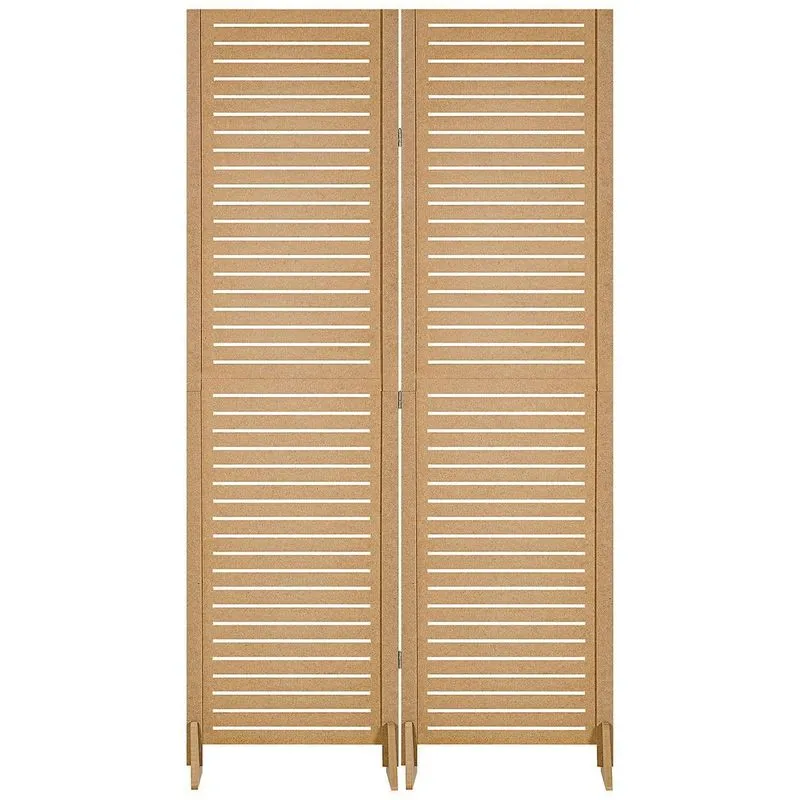 2 Biombo Horizontal Repartido Separador Divisor Com Pés