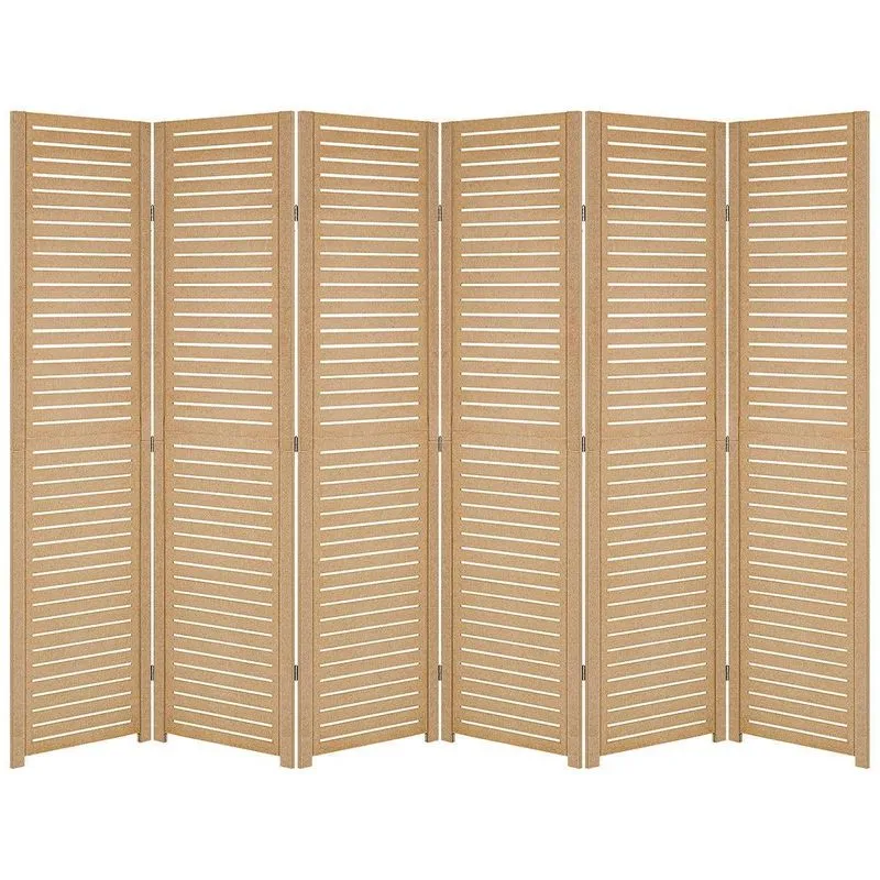 Kit 6 Biombo Horizontal Repartido Separador Divisor Ambiente