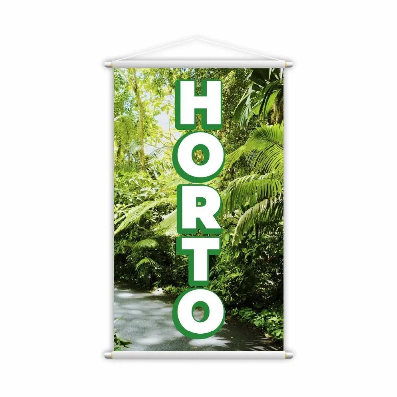 Banner Horto Natureza Plantas Flora Nativa Lona Grande