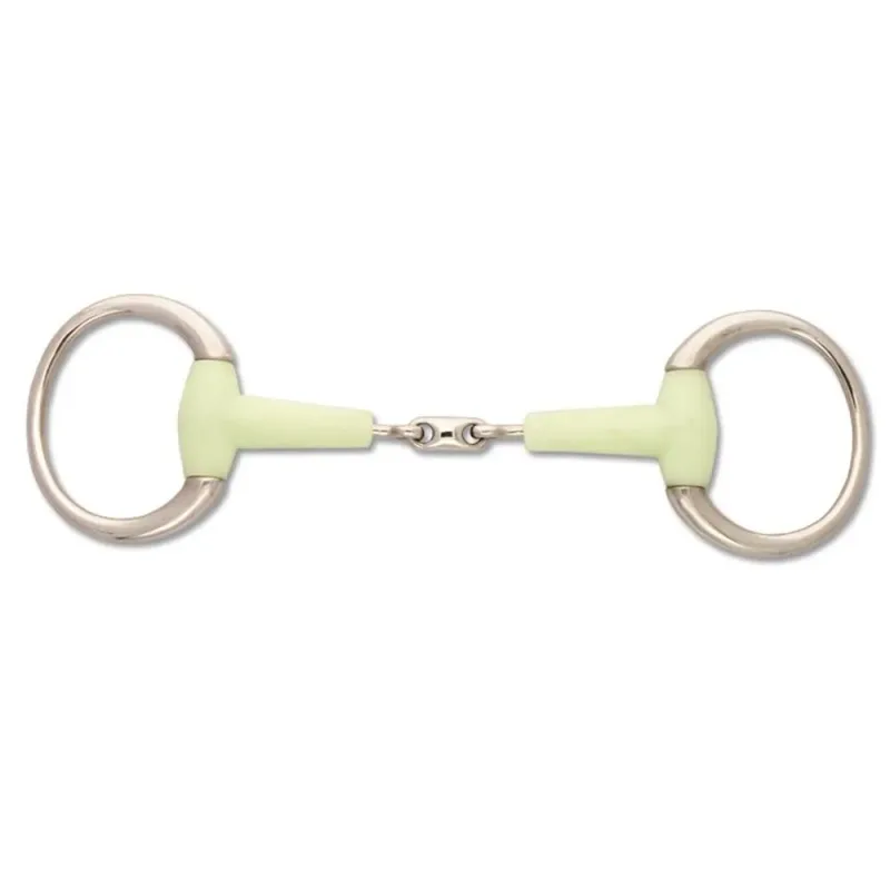 BRIDAO EGGBUTT SILICONE BIARTICULADO COM SALIVADOR PEQUENO