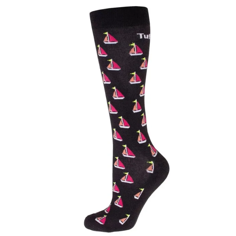 MEIA TUFFRIDER FLAMINGO-CAVALO-BARCO