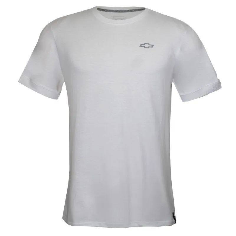 Camiseta Masculina Essentials Classic Logo Chevrolet BRANCO M