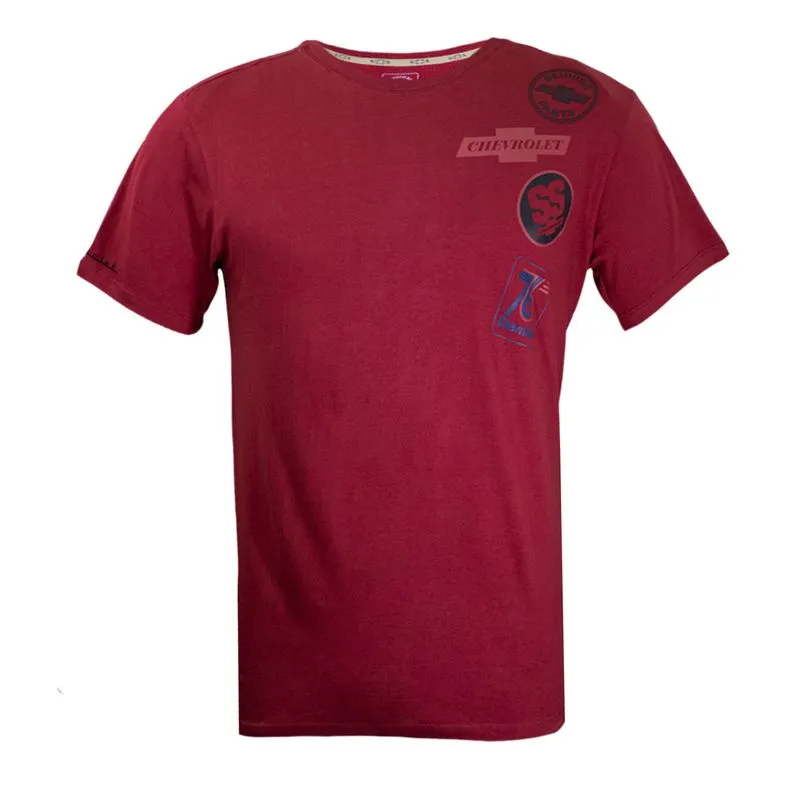 Camiseta Masculina Moments Vintage Chevrolet VERMELHO P
