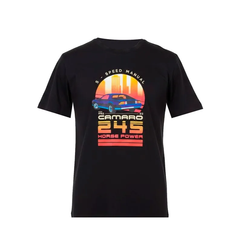 Camiseta G3 Infantil Classic Camaro Vintage PRETO 4A