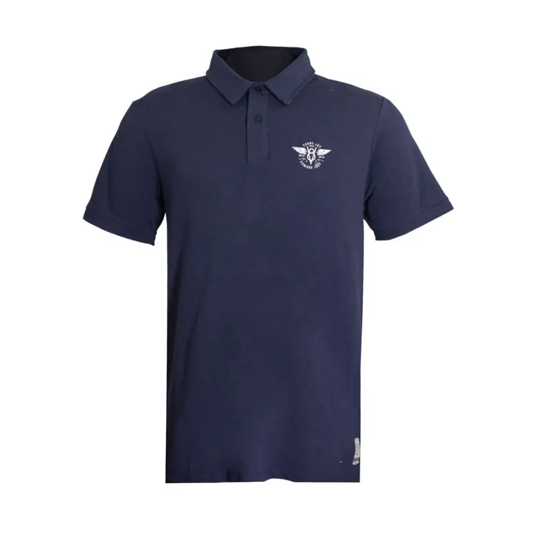 Camisa Polo Masculino Turbo 1967 Camaro Vintage AZUL ESCURO XG