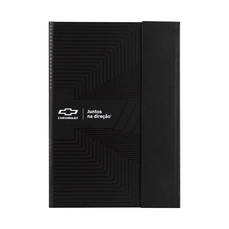 Caderno Outline Chevrolet Essentials PRETO