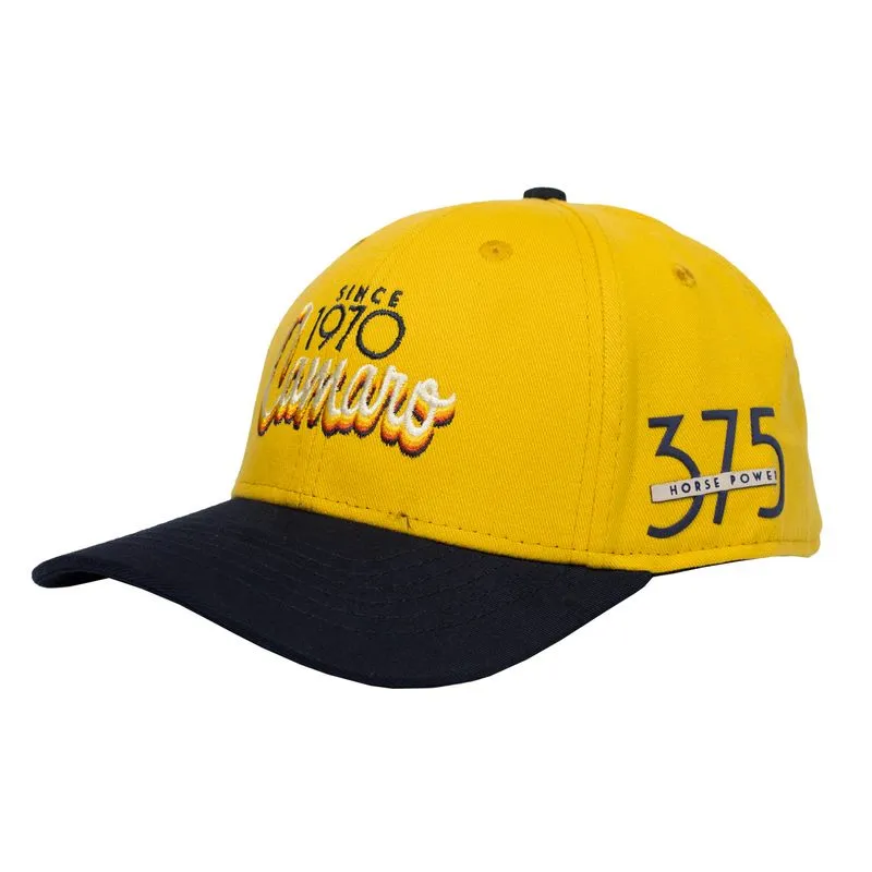Boné 375 Camaro Vintage AMARELO