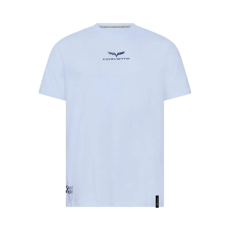 Camiseta C6 Masculina Corvette Fashion BRANCO XG