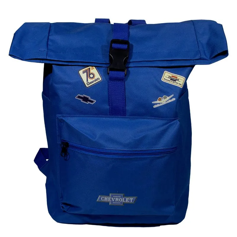 Mochila 100 Anos Chevrolet Vintage AZUL
